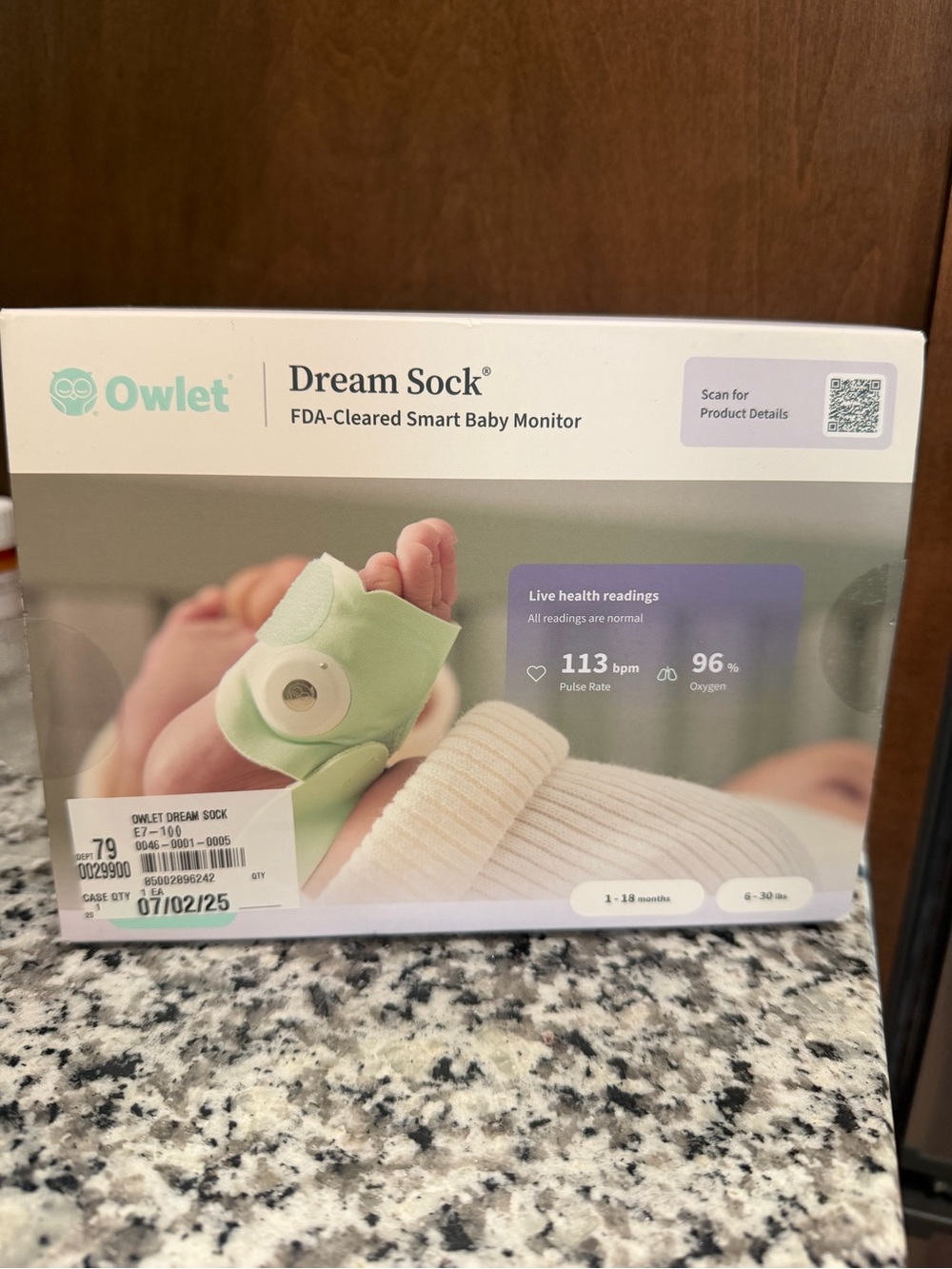 Owlet Dream Sock Mint